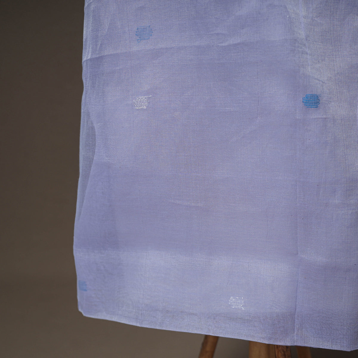 Jamdani Pure Handloom Muslin Unstitched Dress Material: Kurta with Dupatta 04