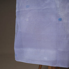 Jamdani Pure Handloom Muslin Unstitched Dress Material: Kurta with Dupatta 04