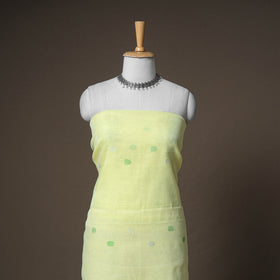 Jamdani Pure Handloom Muslin Unstitched Dress Material: Kurta with Dupatta 02