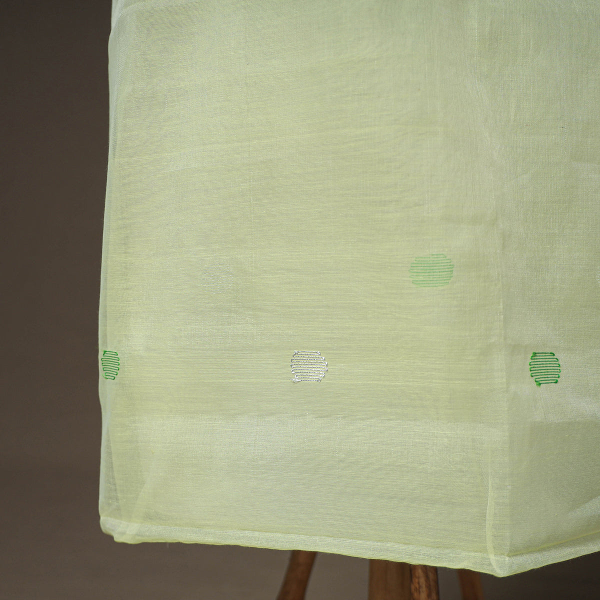 Jamdani Pure Handloom Muslin Unstitched Dress Material: Kurta with Dupatta 02