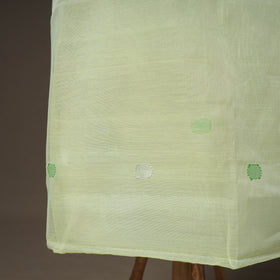 Jamdani Pure Handloom Muslin Unstitched Dress Material: Kurta with Dupatta 02