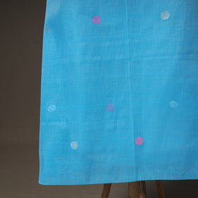 Jamdani Pure Handloom Muslin Unstitched Dress Material: Kurta with Dupatta 06