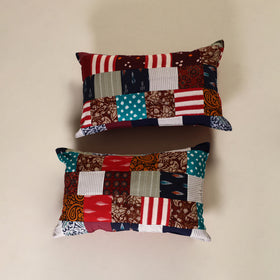 Handcrafted Patchwork Pillow Covers (Set of 2) 40