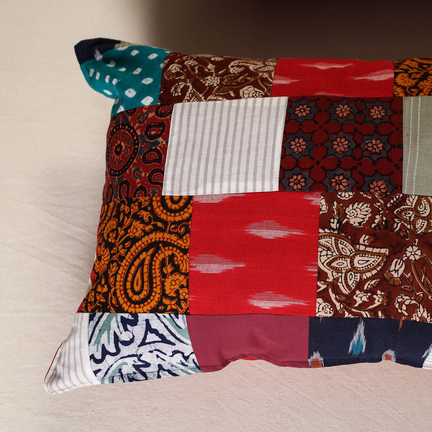 Handcrafted Patchwork Pillow Covers (Set of 2) 40