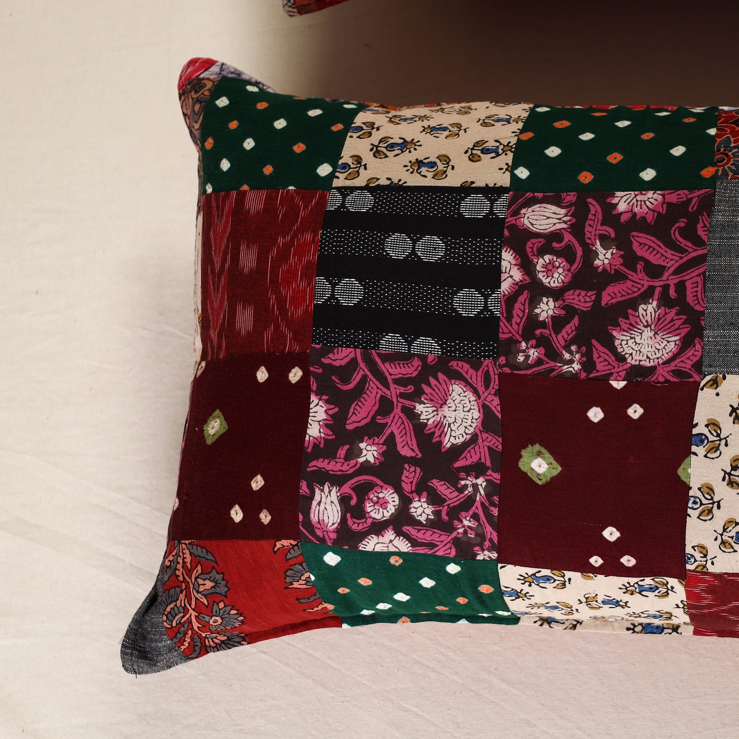 Handcrafted Patchwork Pillow Covers (Set of 2) 41