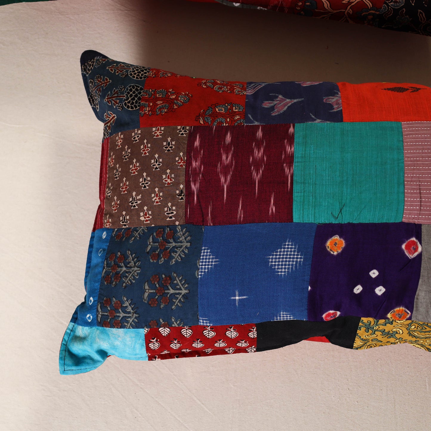 Handcrafted Patchwork Pillow Covers (Set of 2) 42