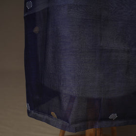 Jamdani Pure Handloom Muslin Unstitched Dress Material: Kurta with Dupatta 09