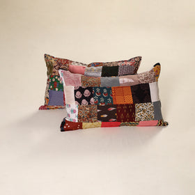 Handcrafted Patchwork Pillow Covers (Set of 2) 44