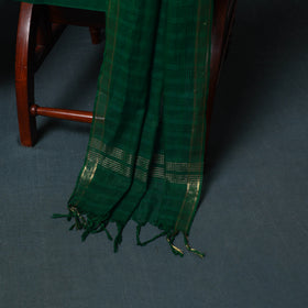 Pochampally Ikat Cotton Unstitched Dress Material: Kurta, Bottom with Dupatta  22