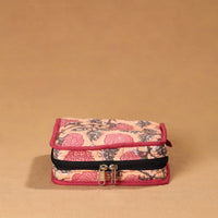 Multicolor - Handmade 4 Pockets Cotton Jewellery Bag 08