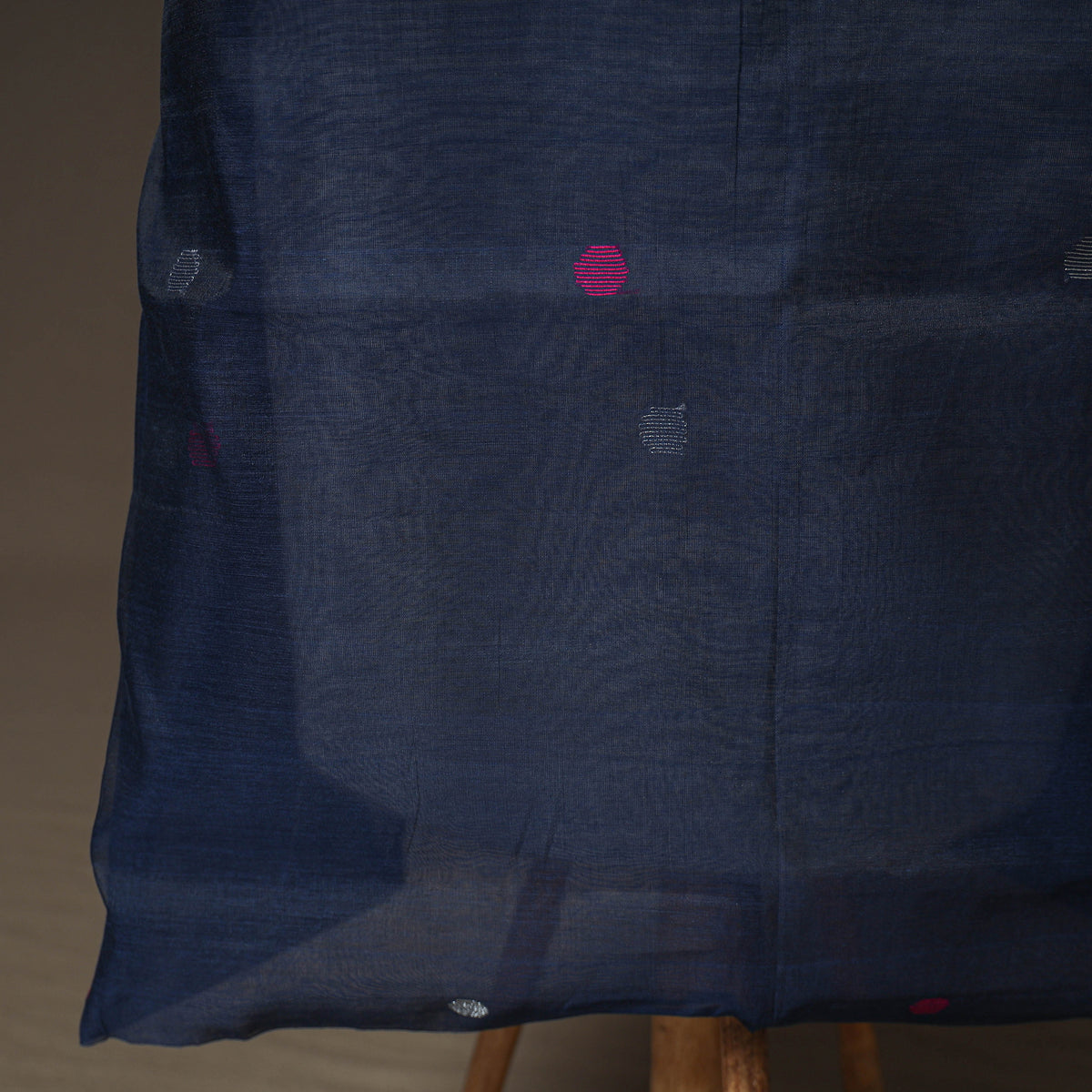 Jamdani Pure Handloom Muslin Unstitched Dress Material: Kurta with Dupatta 12