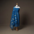 Jamdani Pure Handloom Muslin Unstitched Dress Material: Kurta with Dupatta 14