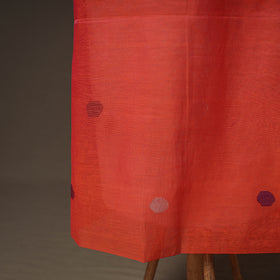 Jamdani Pure Handloom Muslin Unstitched Dress Material: Kurta with Dupatta 16