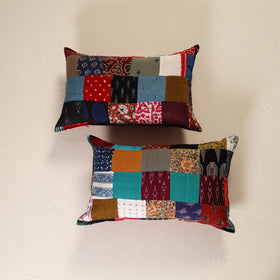 Handcrafted Patchwork Pillow Covers (Set of 2) 51