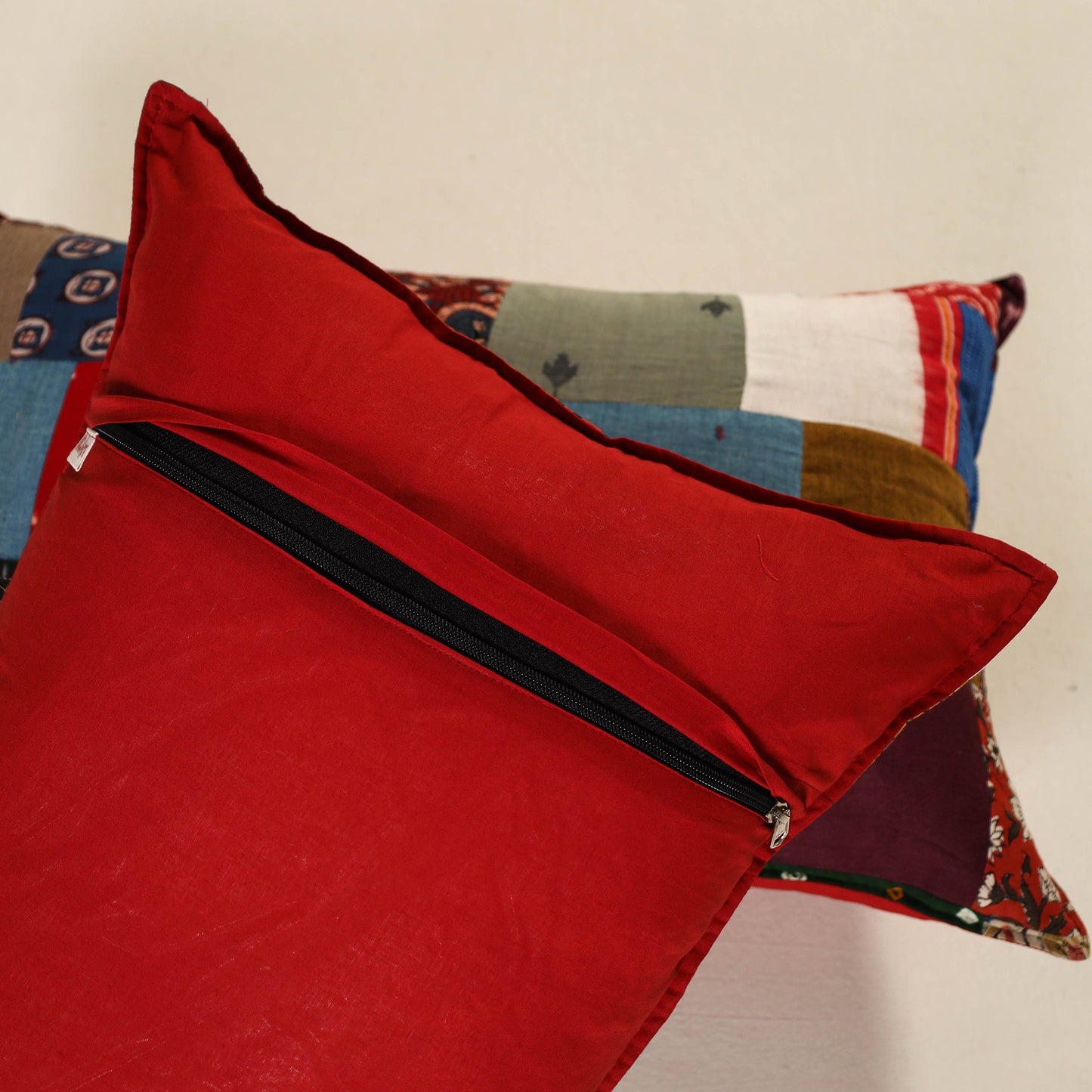 Handcrafted Patchwork Pillow Covers (Set of 2) 51