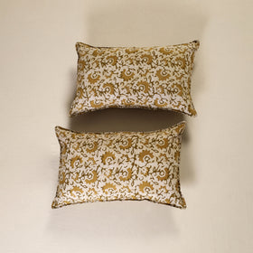 Hand Block Batik Print Pillow Covers (Set of 2) 52