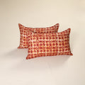 Hand Block Batik Print Pillow Covers (Set of 2) 53