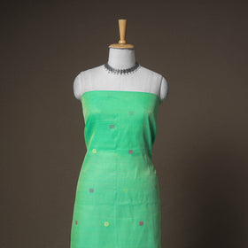 Jamdani Pure Handloom Muslin Unstitched Dress Material: Kurta with Dupatta 17