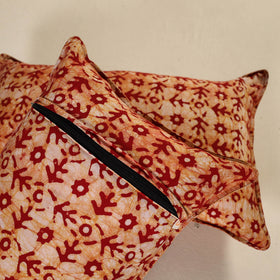 Hand Block Batik Print Pillow Covers (Set of 2) 53