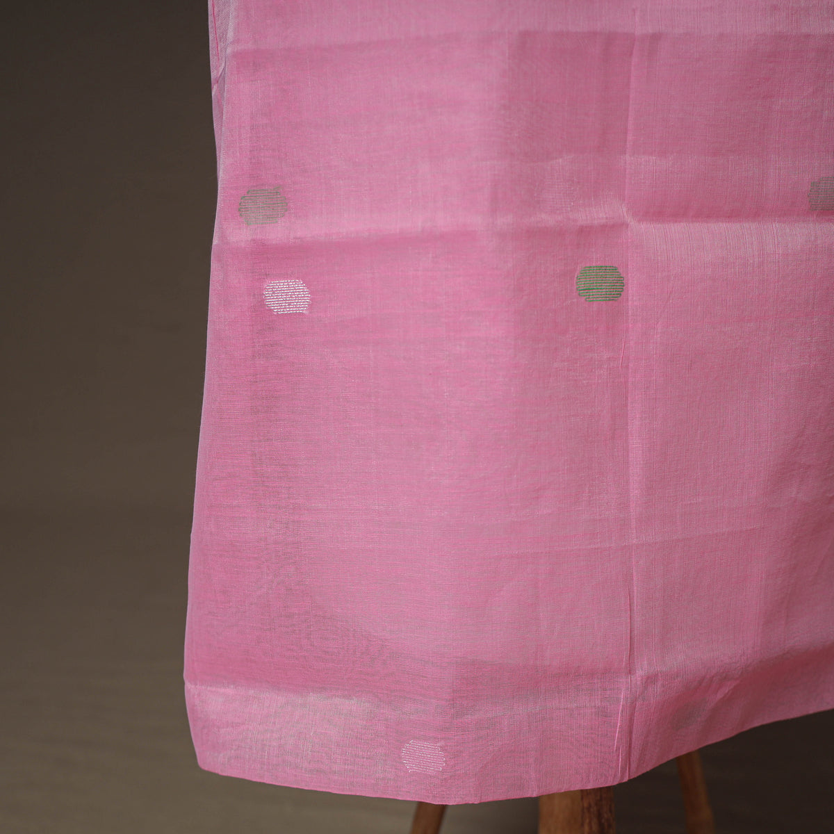 Jamdani Pure Handloom Muslin Unstitched Dress Material: Kurta with Dupatta 19