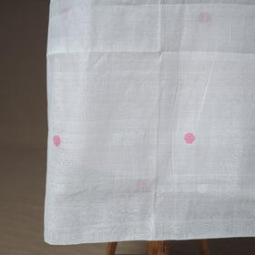 Jamdani Pure Handloom Muslin Unstitched Dress Material: Kurta with Dupatta 20