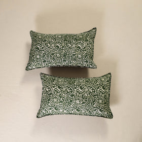 Hand Block Batik Print Pillow Covers (Set of 2) 58