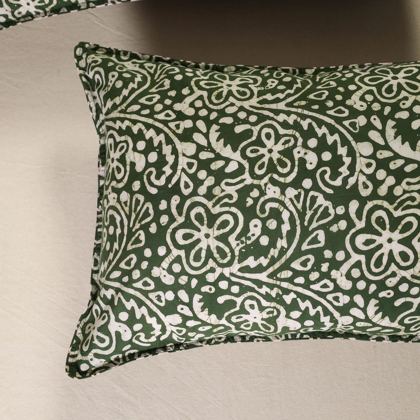 Hand Block Batik Print Pillow Covers (Set of 2) 58