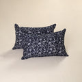 Hand Block Batik Print Pillow Covers (Set of 2) 59