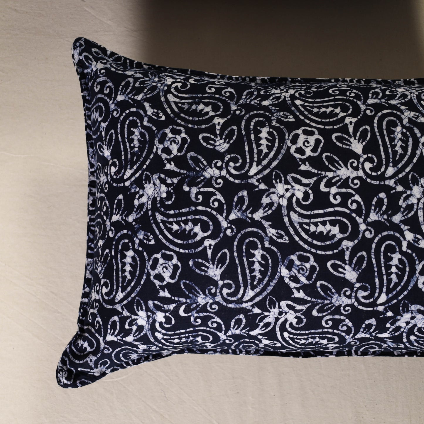 Hand Block Batik Print Pillow Covers (Set of 2) 59
