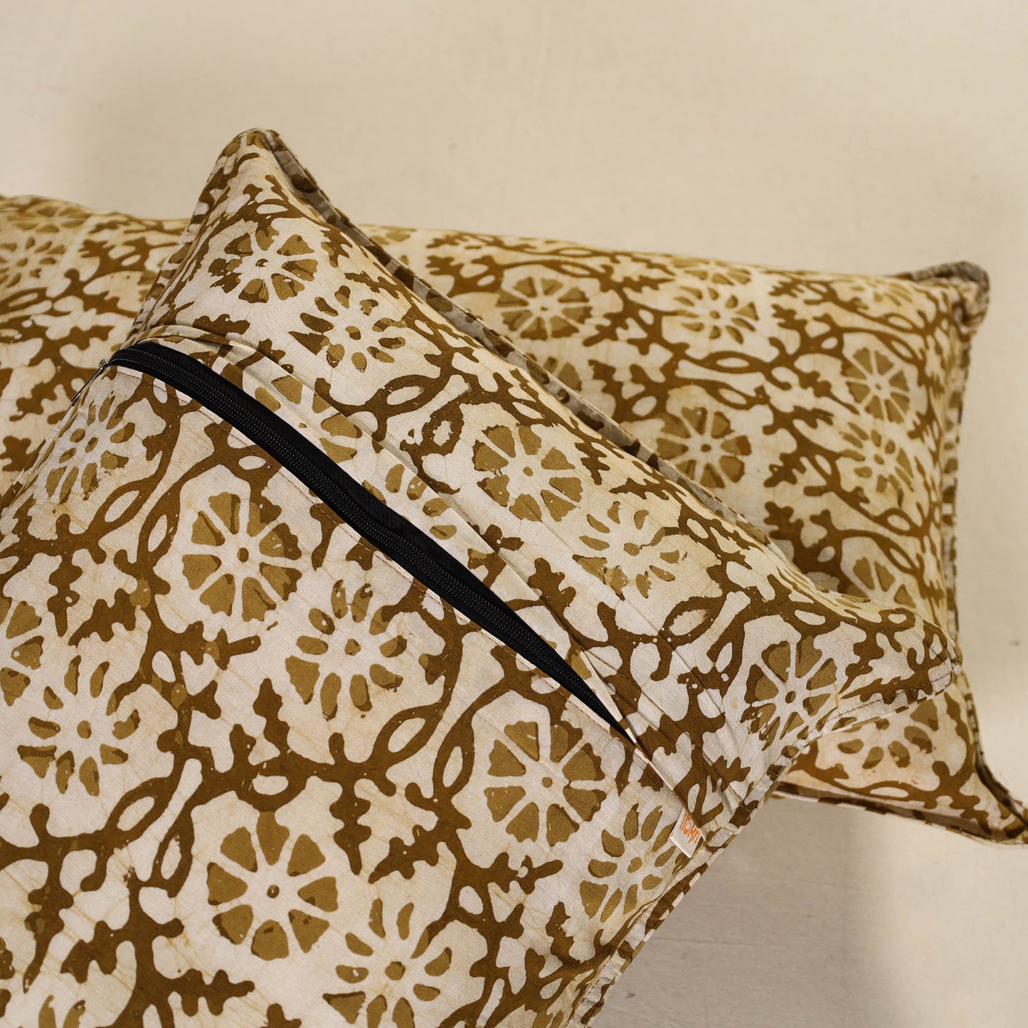 Hand Block Batik Print Pillow Covers (Set of 2) 60