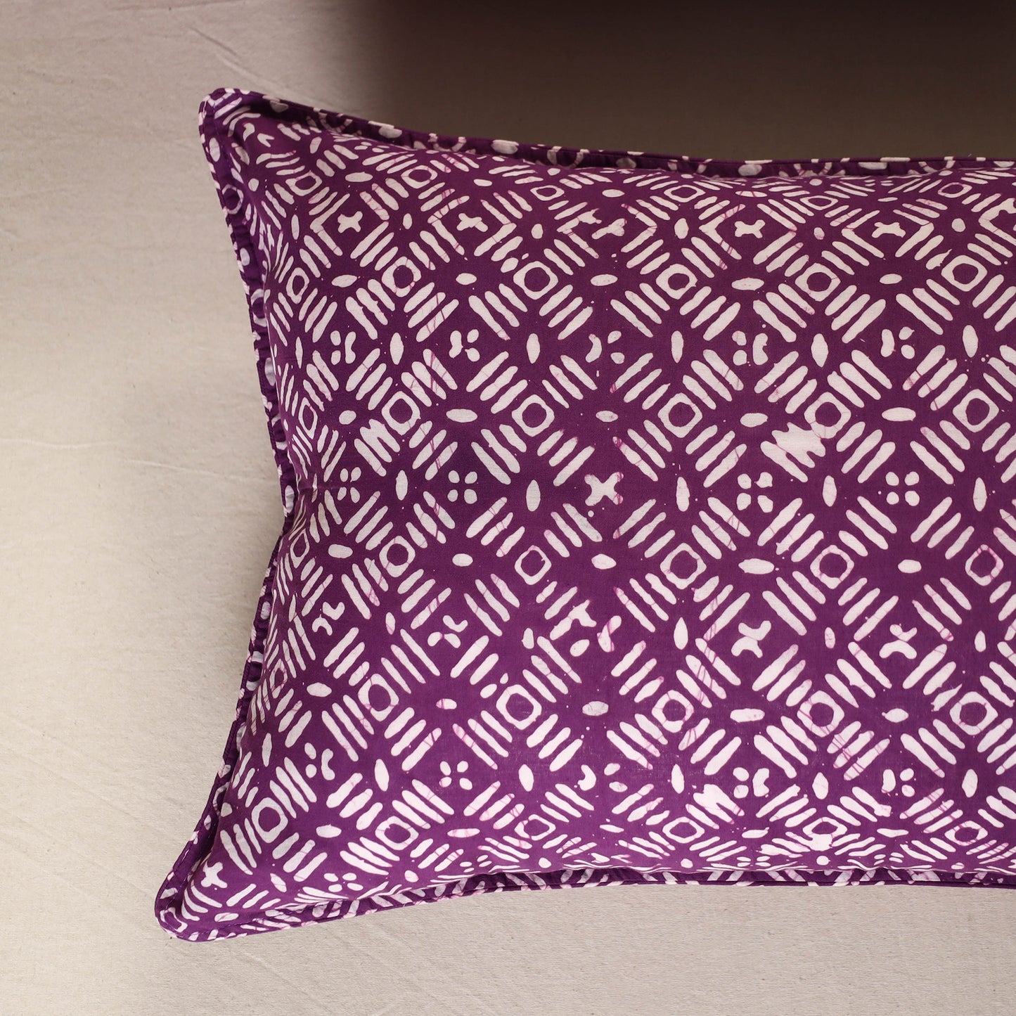 Hand Block Batik Print Pillow Covers (Set of 2) 61
