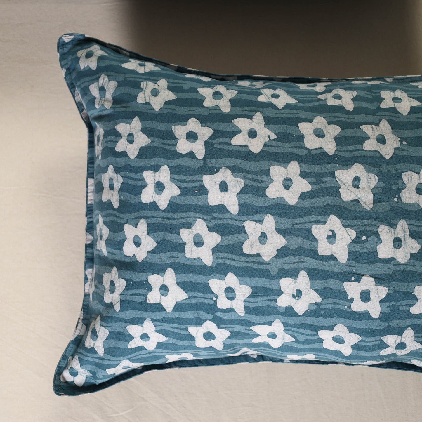 Hand Block Batik Print Pillow Covers (Set of 2) 63