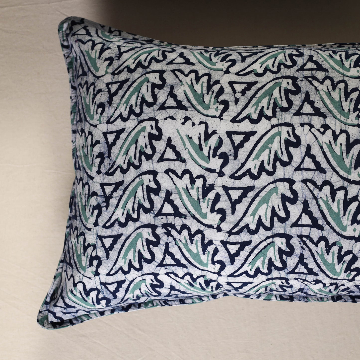 Hand Block Batik Print Pillow Covers (Set of 2) 64