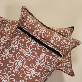 Hand Block Batik Print Pillow Covers (Set of 2) 65