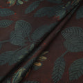 Pomegranate Peel Hand Block Print Modal Silk Fabric 05