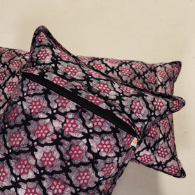 Hand Block Batik Print Pillow Covers (Set of 2) 66