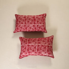 Hand Block Batik Print Pillow Covers (Set of 2) 67