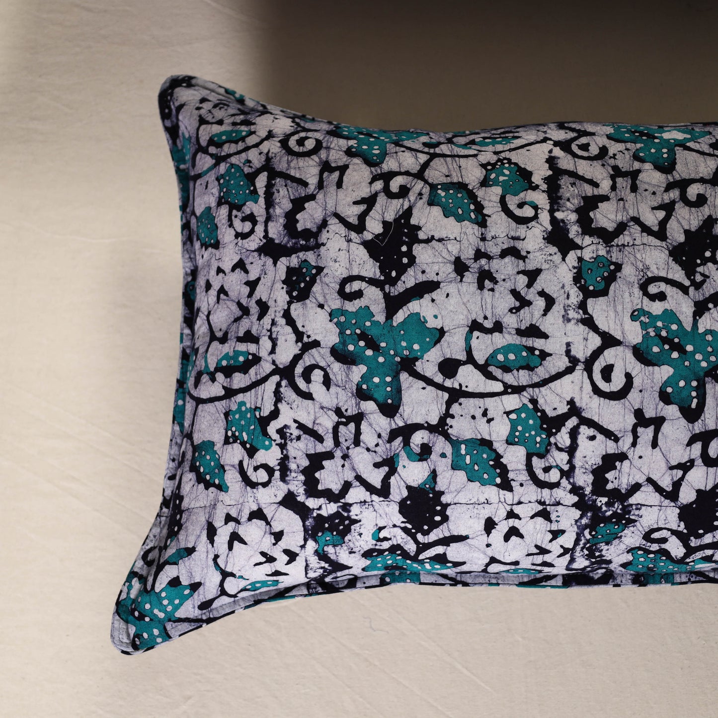 Hand Block Batik Print Pillow Covers (Set of 2) 68