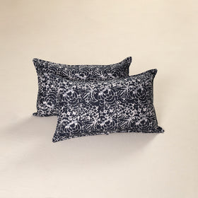 Hand Block Batik Print Pillow Covers (Set of 2) 70