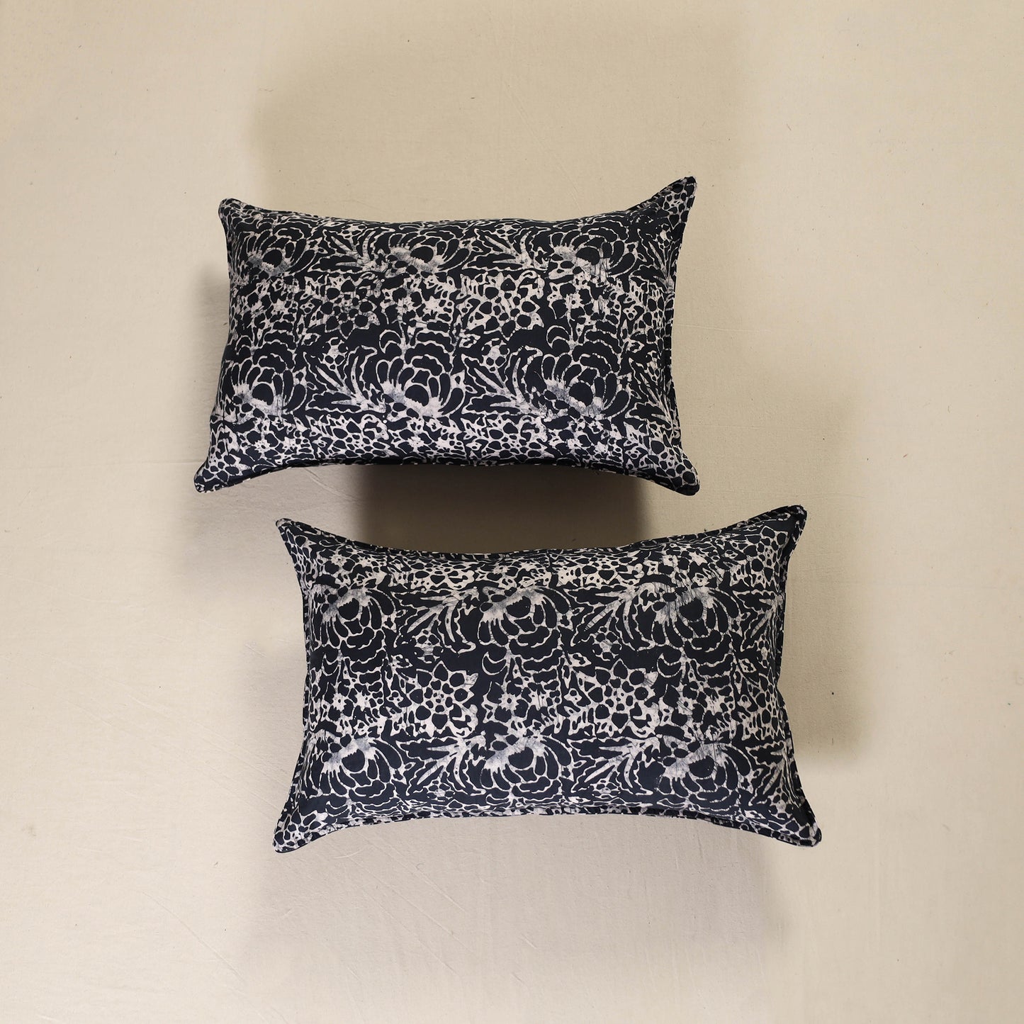 Hand Block Batik Print Pillow Covers (Set of 2) 70