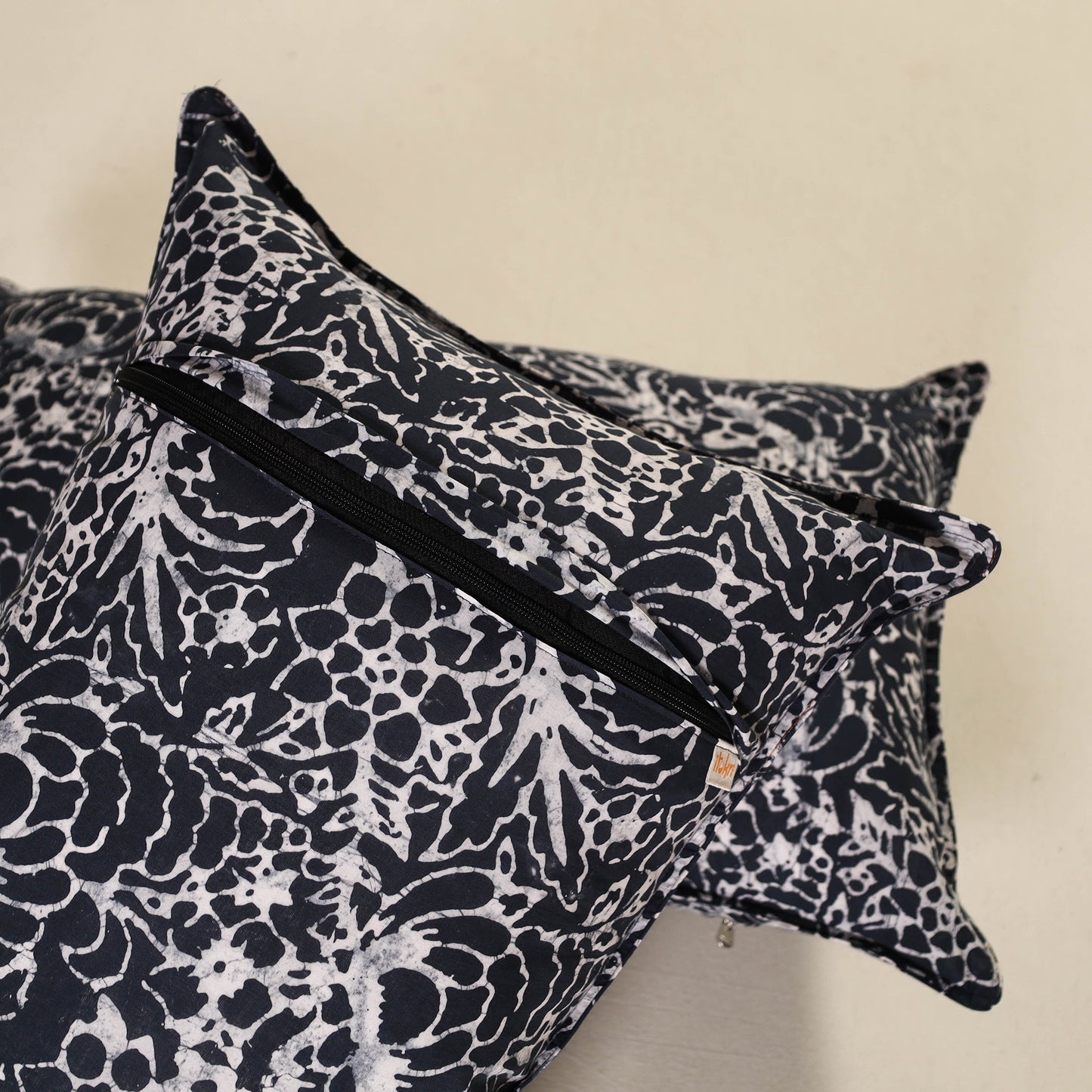 Hand Block Batik Print Pillow Covers (Set of 2) 70