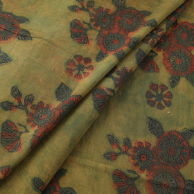 Pomegranate Peel Hand Block Print Cotton Fabric 15