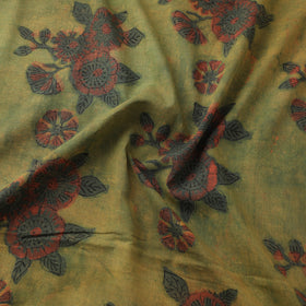 Pomegranate Peel Hand Block Print Cotton Fabric 15