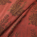 Pomegranate Peel Hand Block Print Cotton Fabric 16