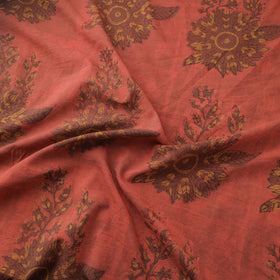 Pomegranate Peel Hand Block Print Cotton Fabric 16