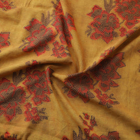Pomegranate Peel Hand Block Print Cotton Fabric 14