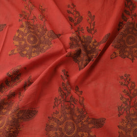 Pomegranate Peel Hand Block Print Cotton Fabric 19