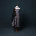 Pochampally Ikat Cotton Unstitched Dress Material: Kurta, Bottom with Dupatta 14