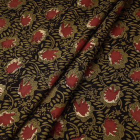 Traditional Bagru Print Fabric from Rajasthan