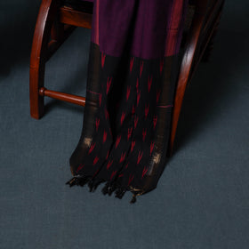 Pochampally Ikat Cotton Unstitched Dress Material: Kurta, Bottom with Dupatta 22
